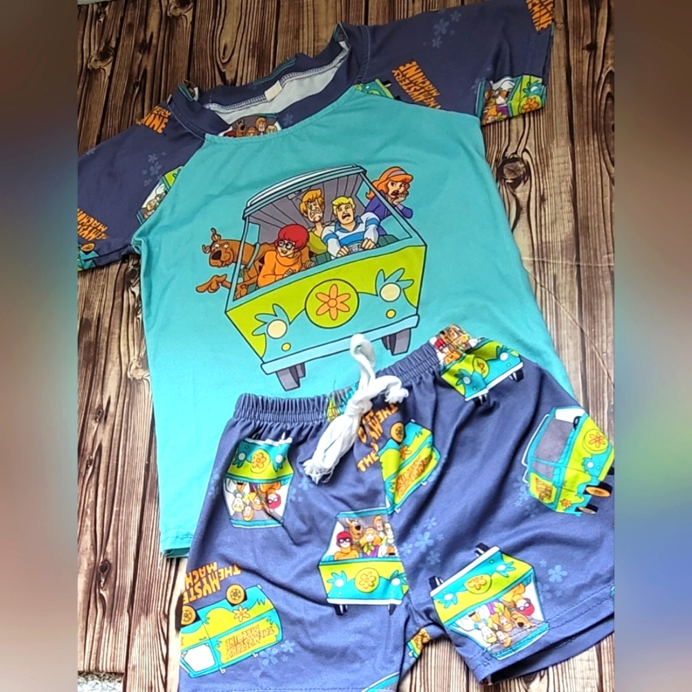 Scooby Doo Toddler Boy Short 2pc Outfit 2T